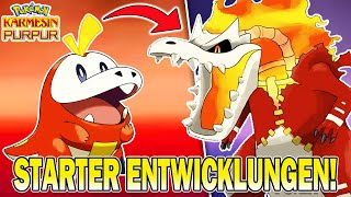 NEUE STARTER ENTWICKLUNGEN Pokemon Karmesin amp Purpur Konzepte [upl. by Ruperta447]