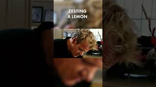 How To Zest A Lemon Shorts [upl. by Alverson]