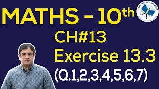 math class 10 chapter 13 exercise 133 Q 17  FAST MATHEMATICS TUTORIALS [upl. by Lacee]