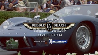 Exclusive Coverage of the 67th Annual Pebble Beach Concours d’Elegance Live Stream [upl. by Assenej]