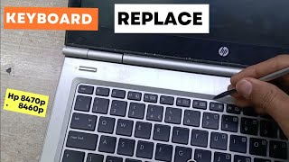 Hp Elitebook 8470p Keyboard Replacement [upl. by Jaworski]