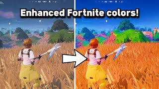 BEST COLOR Settings In FORTNITE Chapter 5 [upl. by Awad]