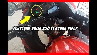 Memperbaiki Ninja 250 fi Yang Susah Nyala  Statrer  MotoVlog 003 [upl. by Salahi]