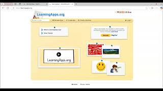 LearningApps 1 Accéder à loutil et créer un compte [upl. by Eibbob]