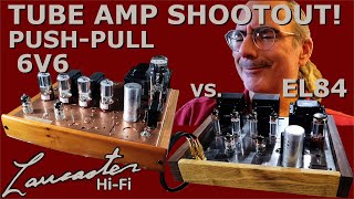 Tube amp shootout PushPull 6V6 vs EL84 [upl. by Nevag803]