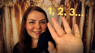 Couting to 8  Repetative ASMR with Relaxing Background Music [upl. by Titania]