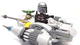 LEGO Star Wars The Mandalorian 75363  Set Speed Build lego starwars speedbuild [upl. by Eckardt489]