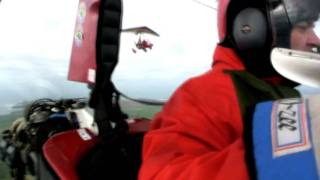 Learning to fly a microlight  Gower Peninsula Wales [upl. by Jake226]