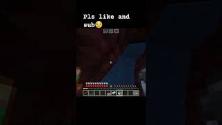 Sleep in nether minecraft viralshorts [upl. by Iahk]