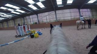 Horse Riding Beginners Lesson  Moor Farm Stables  Warwick RidingMotorsport [upl. by Tandie]