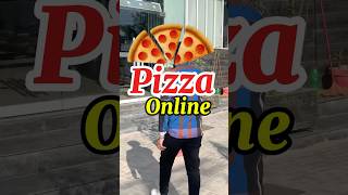 Pizza online🍕❤️😍streetfood pizza pizzalover minivlog [upl. by Eyla]