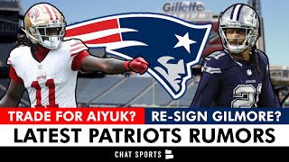 MAJOR Patriots Rumors Brandon Aiyuk DONE With 49ers  Stephon Gilmore Coming BACK To New England [upl. by Gallard]