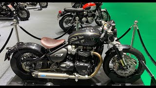 Triumph Bobber TFC Limited Edition by Triumph Thailand Triumph Bobber TFC1200  Bangkok Motor Show [upl. by Alakcim746]