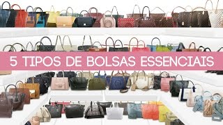 5 Tipos de Bolsas Essenciais [upl. by Ecinereb897]