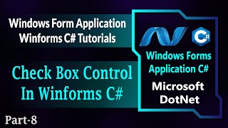 08  CheckBox Control In Winforms C  Checkbox In Windows Forms Csharp  Winforms C HindiUrdu [upl. by Femi]