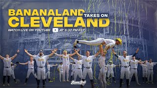 Savannah Bananas at Cleveland Guardians MLB Stadium [upl. by Barina]