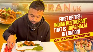 London first fully halal Indian restaurant  No alcohol allowed  Off Oxford Street  Selfridges [upl. by Allina564]