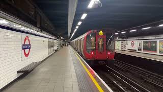 Westbound Metropolitan Line Train Leaving Euston Square Station [upl. by Eberly]