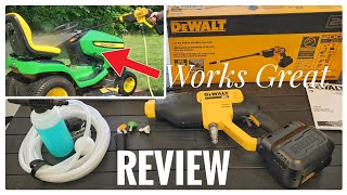 DEWALT Cordless Pressure Washer Power Cleaner DCPW550 Review [upl. by Woo]