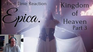 FIRST TIME REACTING TO EPICA  Kingdom of Heaven Pt 3 OMG THEY HAVE A FLAMING PIANO [upl. by Dougal]