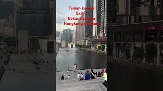 Taman kaitak exit d bekas bandara Hongkong pertama shorts vlogtkwhongkong shortviral shortvideo [upl. by Tyrrell82]