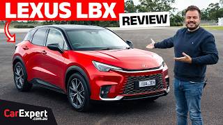 2024 Lexus LBX inc 0100 amp braking review More than a posh Yaris [upl. by Edra]