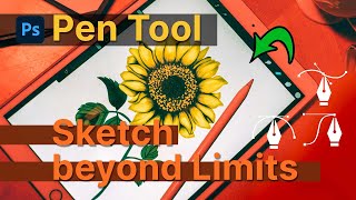 Photoshop Pen Tool Photo Cutting  Pen Tool Drawing  Photoshop Path Tool Hindi  Urdu [upl. by Francklyn871]