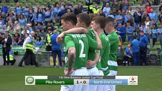 FAI Junior Cup Final 2018 Goals [upl. by Ahsiadal628]