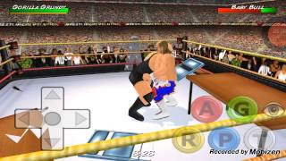 Wrestling Revolution 3D Mobile 2  First Match [upl. by Ahseya969]