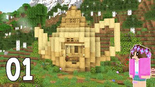 Hermitcraft 9  1  TEAPOT STARTER HOUSE [upl. by Davies]