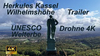 Herkules Trailer  Kassel Wilhelmshöhe  4K Drohne  Cinematic [upl. by Haeli]