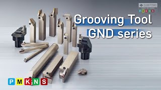 Grooving tool GND series [upl. by Ecienahs500]