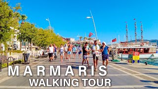 Marmaris Turkey Walking Tour 4K [upl. by Leiad]