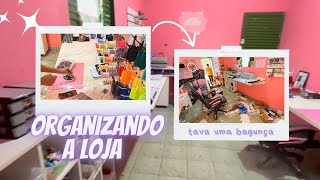 ORGANIZANDO A MINHA LOJA DE BIJUS  tava uma bagunça 😬 [upl. by Refenej]