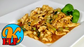 Hähnchen asiatisch  Low Carb  Asia Chicken schnell selber machen KanalELF Rezept 68 [upl. by Almallah640]