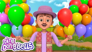 गुब्बारे वाला  Gubbare Wala  Hindi Baby Poem  Rhymes for Kids and Toddlers  Hindi Balgeet [upl. by Dolphin952]