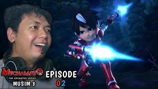 Serangan Power Sphera  Reaction Mechamato Musim 3 Episode 2 [upl. by Kcirdek]