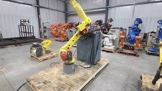 FANUC Arcmate 120ic Industrial Welding Robot  F90400 [upl. by Mairb]