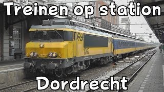 Treinen op station Dordrecht [upl. by Parnell]