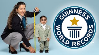 WORLDS SHORTEST MAN  Guinness World Records [upl. by Aknahs523]