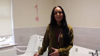 Gainsborough Rehab Coach feedback on specialist baths The Marbrook Centre [upl. by Ennaehr235]