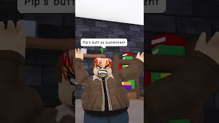 WHEN YOUR SISTER HAS 0 IQ AND FORGETS IT roblox adoptme shorts [upl. by Tnias]