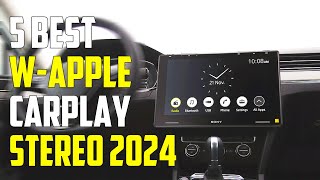 Best Wireless Apple CarPlay Stereo Head Unit 2024 Who Is The NEW 1 [upl. by Aros653]