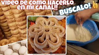 Buñuelos de viento la receta del batido [upl. by Akeemahs68]