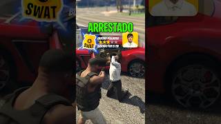 PERSEGUIMOS un CRIMINAL buscado por EL FBI en GTA 5 👮‍♂️🚔🚨 gta5 gtaV short policia [upl. by Fraase]