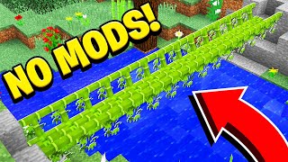 5 Things You Didnt Know You Could Build in Minecraft NO MODS [upl. by Pirali349]