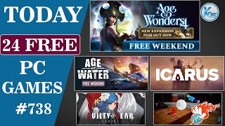 🔥 Today 24 FREE PC GAMES  08 November 2024  Limited Time Offer Grab it NOW 🔥 Episode 738 [upl. by Daniela]