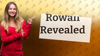 Who is Rowan in Millennium Wolves [upl. by Fradin]