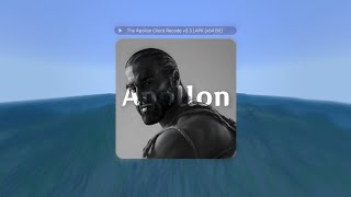 The Apollon Client Recode  Minecraft Pe Mod Menu Client v33 apk64 and 32 bit12131 [upl. by Annirtak]