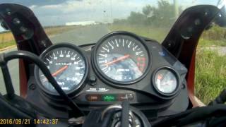 Kawasaki Gpz 500 ex Max rpm  acceleration [upl. by Mcgaw]